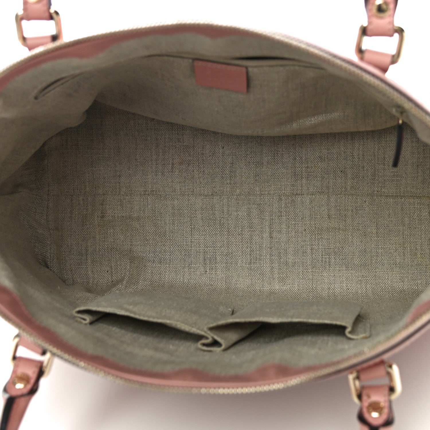 Gucci Soft Microguccissima Large Dome Satchel Soft Pink 9 of 15