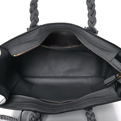 Valentino Garavani Grained Calfskin Small To Be Cool Tote Grigio Perla 4 of 12