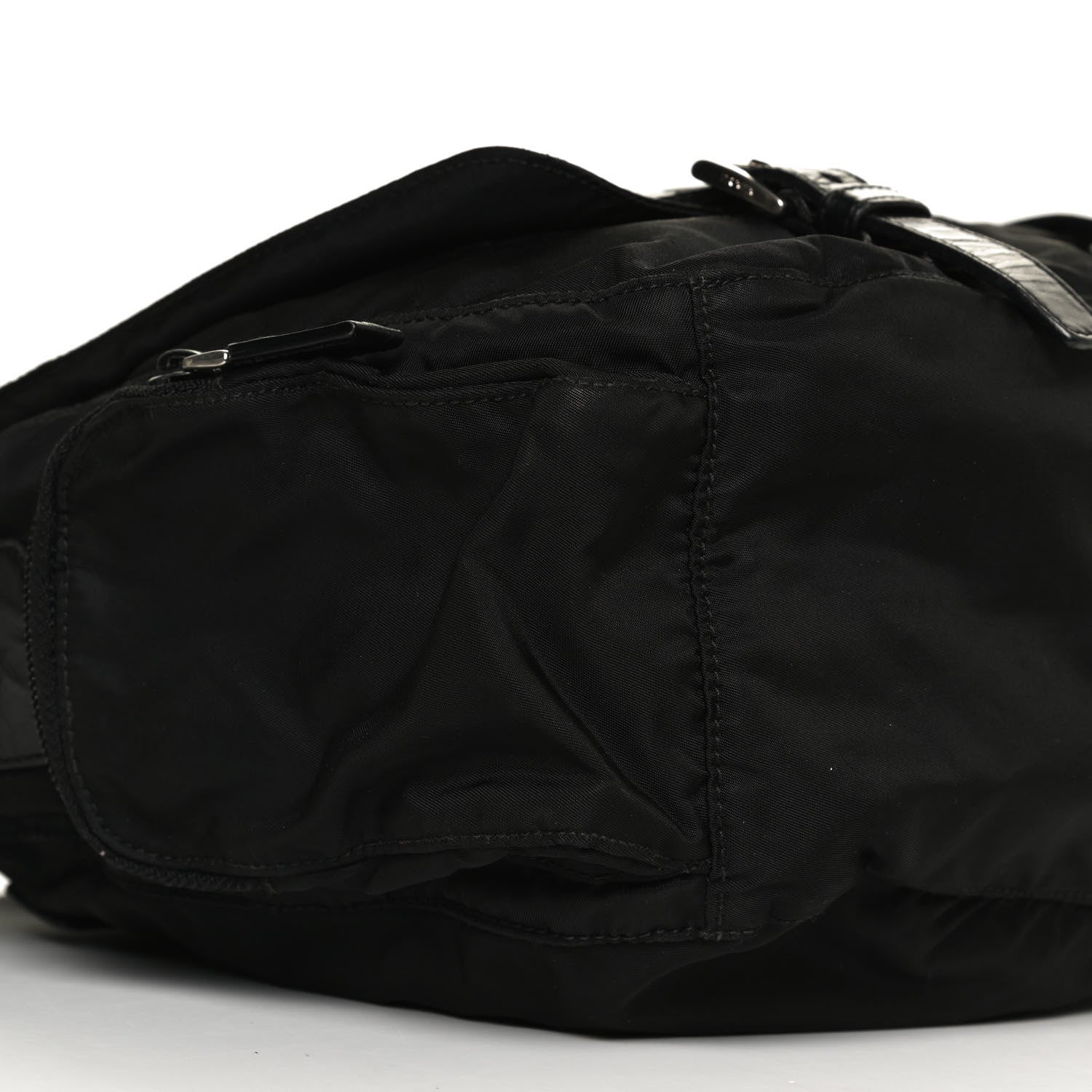 Prada Tessuto Nylon Vela Messenger Bag Black 8 of 13