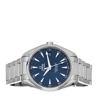 Omega Stainless Steel 41mm Seamaster Aqua Terra Master Co-Axial Chronometer Automatic Watch Blue 231.10.42.21.03.003 2 of 5