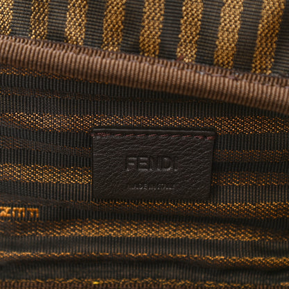 Fendi Lycra Shiny Nappa FF Embossed Cosmetic Case Sprint 6 of 8