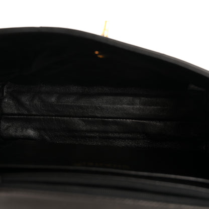 Chanel Lambskin Quilted Medium Kelly Flap Bag Black 5 of 14