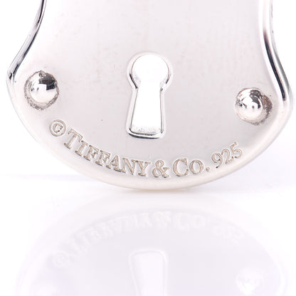 Tiffany Sterling Silver Diamond Lock Pendant 3 of 3