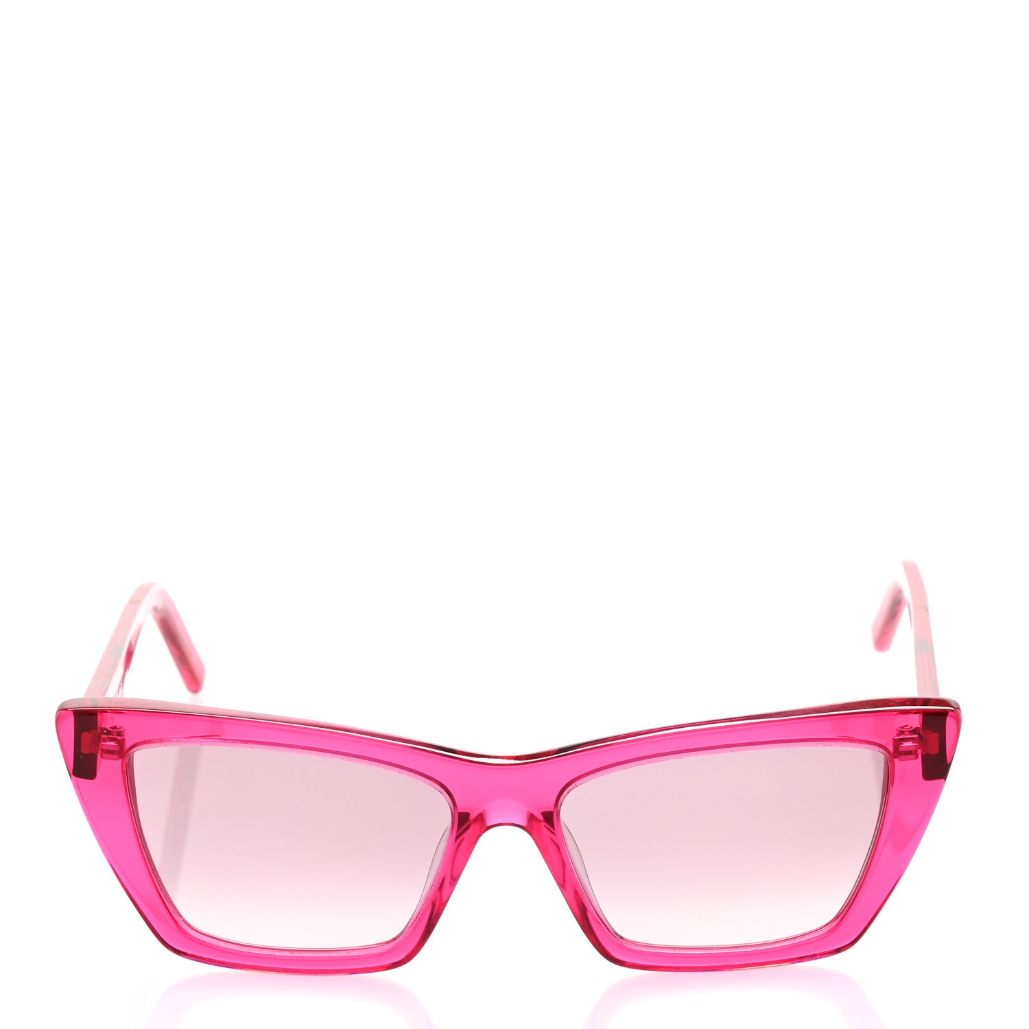 Saint Laurent Mica SL 276 Acetate Cat Eye Sunglasses Pink 2 of 8