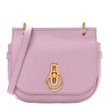 Mulberry Small Classic Grain Small Amberley Satchel Lilac 1 of 11