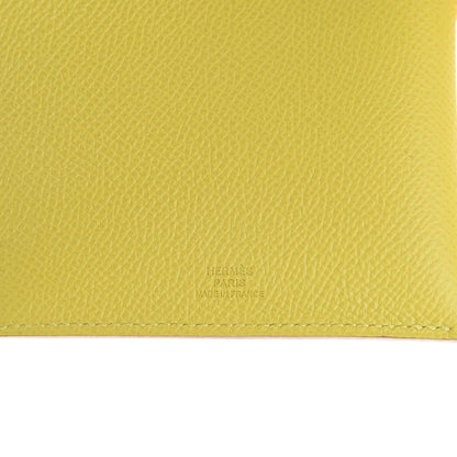 Hermes Epsom Tarmac PM Passport Holder Lime 4 of 5
