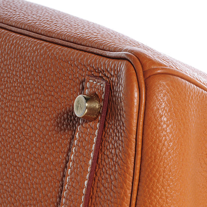 Hermes Togo Birkin 30 Gold 10 of 27