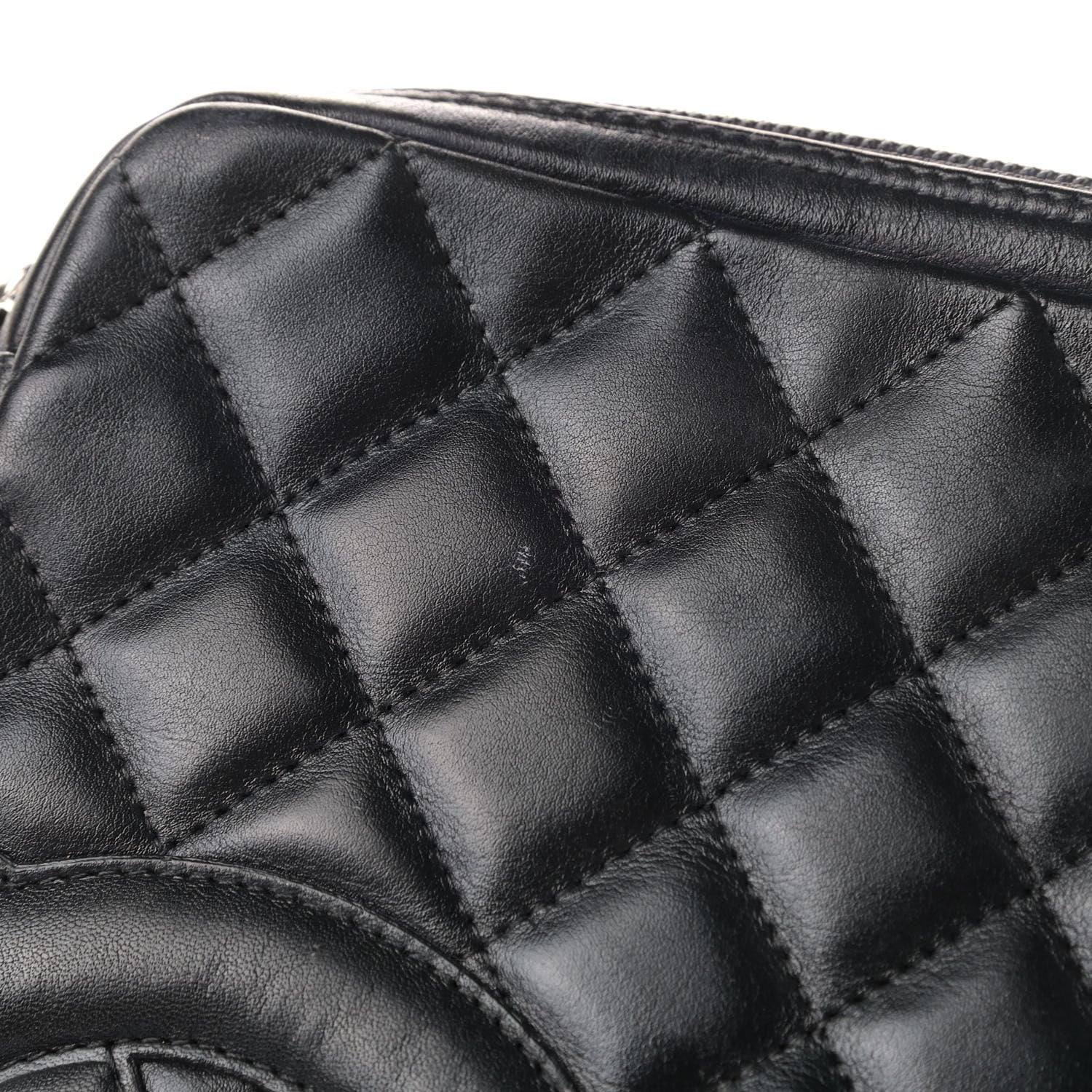 Chanel Calfskin Quilted Medium Cambon Messenger Black 6 of 6
