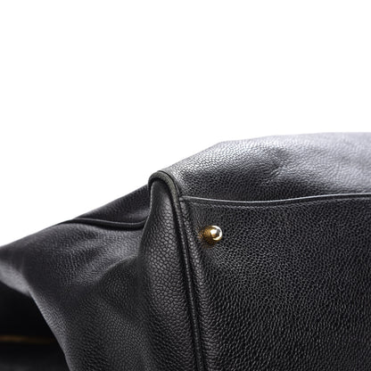 Chanel Caviar XL Weekender Bag Black 11 of 16