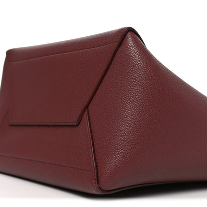 Celine Soft Grained Calfskin Sangle Bucket Bag Light Burgundy 9 of 9