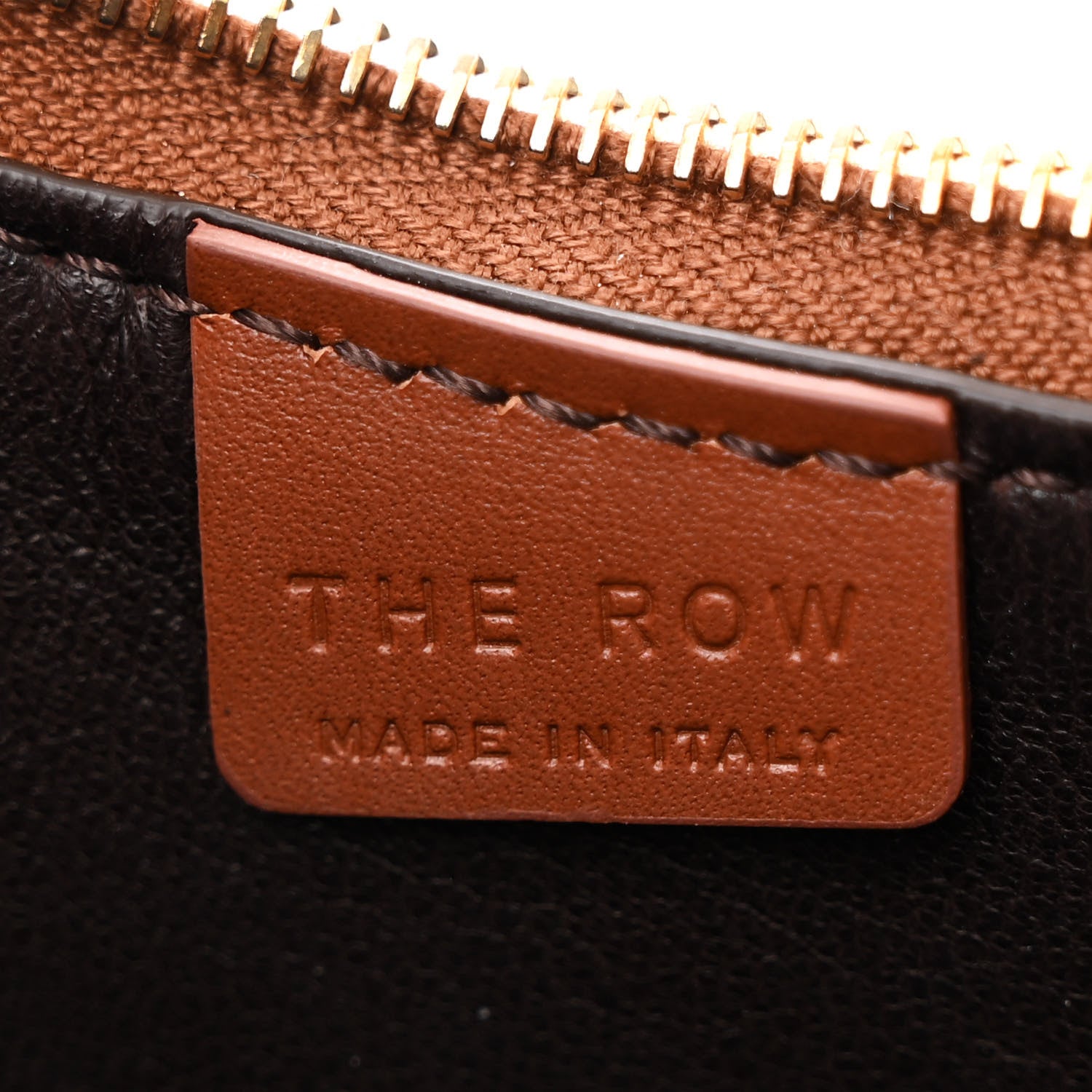 The Row Smooth Calfskin Half Moon Shoulder Bag Twany 6 of 10