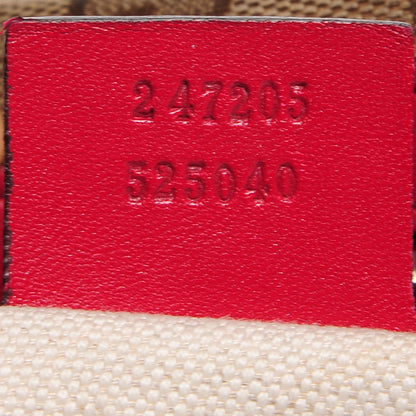 Gucci Monogram Medium Joy Boston Raspberry 5 of 10