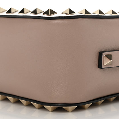 Valentino Garavani Calfskin Rockstud Camera Crossbody Bag Poudre 9 of 9