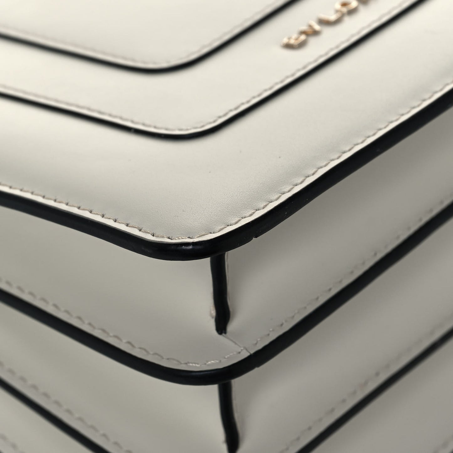 Calfskin Serpenti Forever Top Handle White