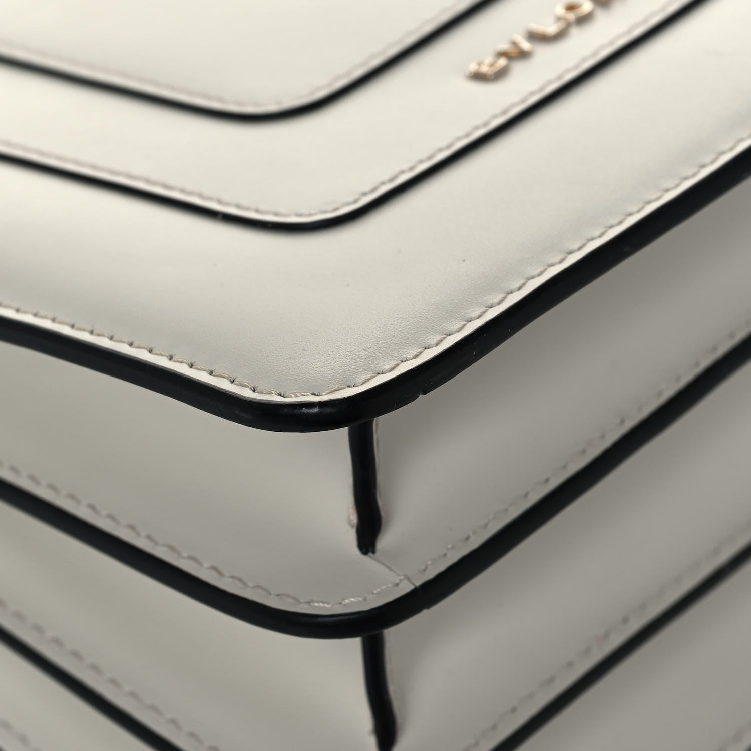 Bulgari Calfskin Serpenti Forever Top Handle White 9 of 11