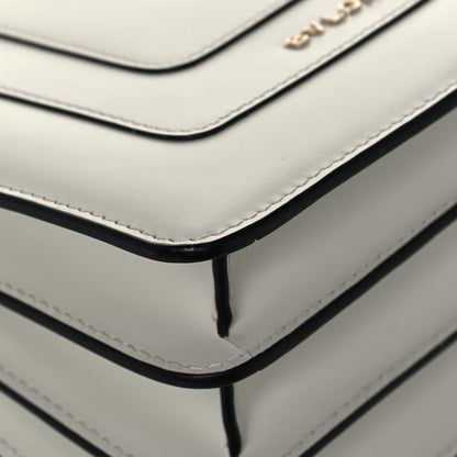 Bulgari Calfskin Serpenti Forever Top Handle White 9 of 11