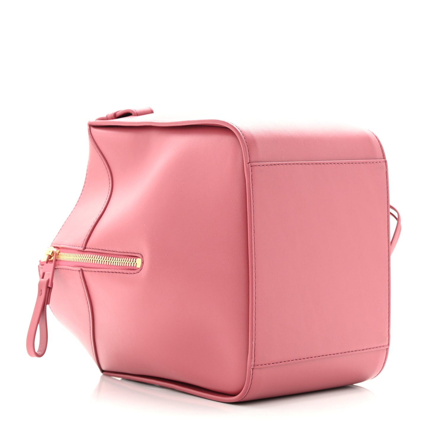Calfskin Compact Hammock Shoulder Bag Plumrose