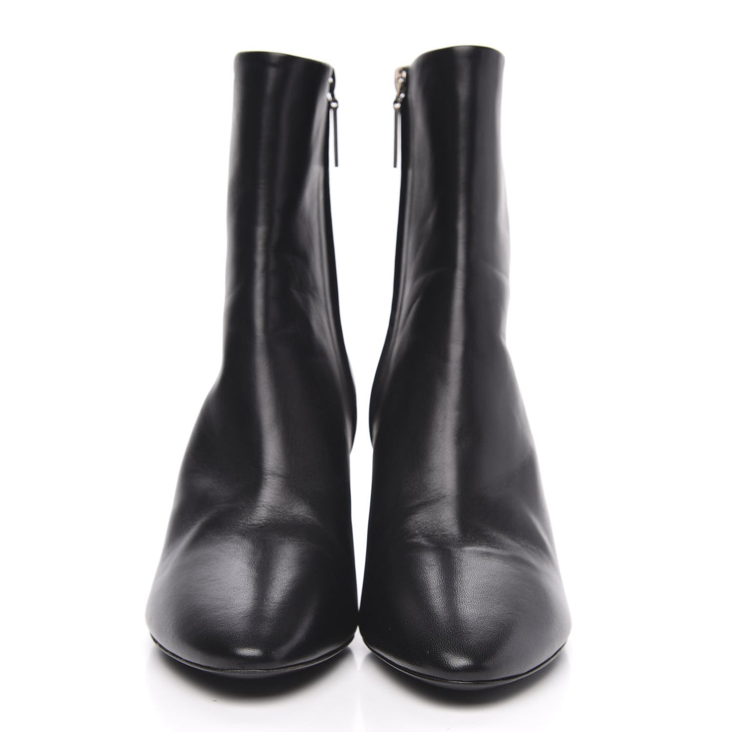 Nappa Vendome Loulou Ankle Zip Boot 39.5 Black