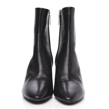 Saint Laurent Nappa Vendome Loulou Ankle Zip Boot 39.5 Black 2 of 9