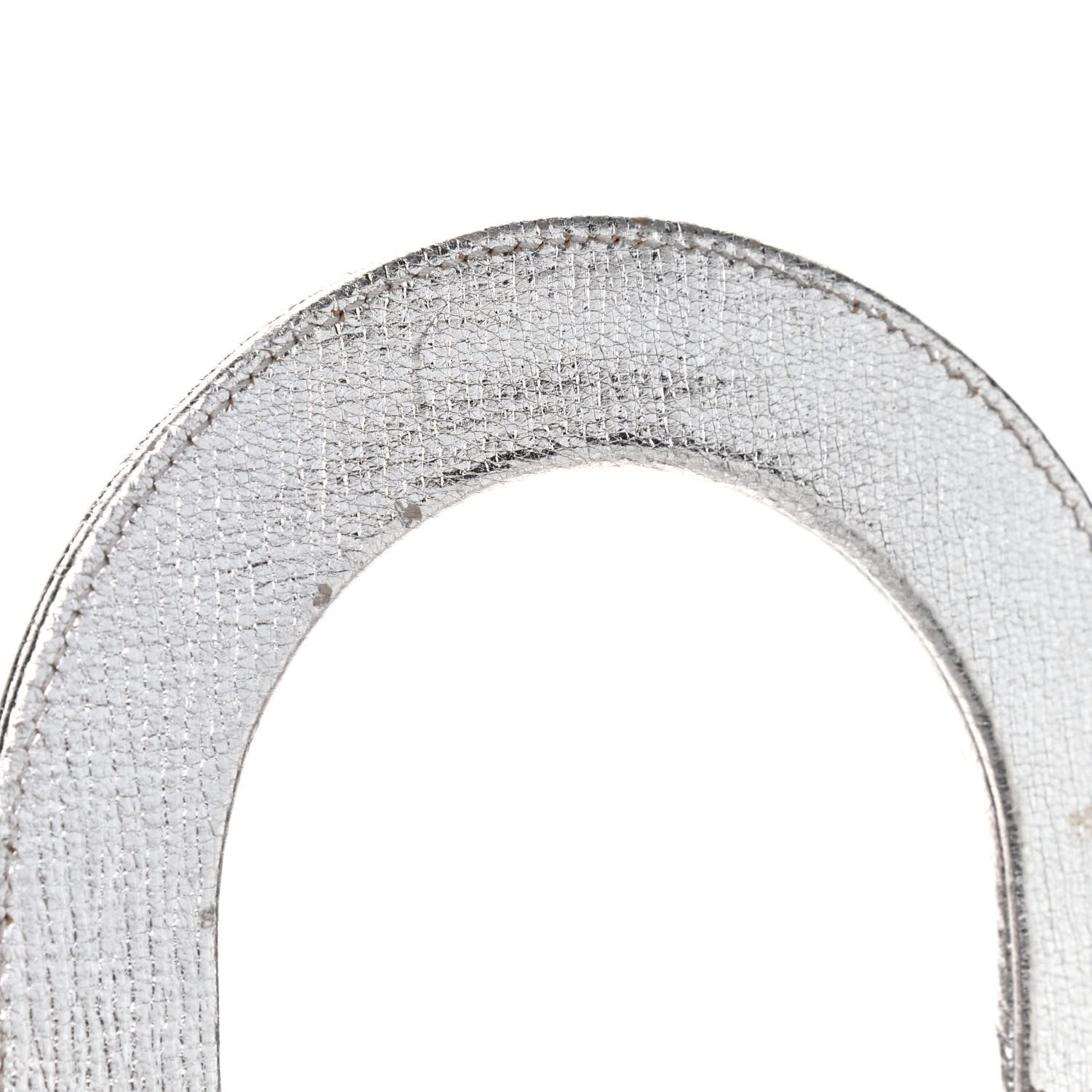 Christian Dior Metallic Grained Calfskin Cannage Small Lucky Badges My Lady Dior Silver 11 of 13