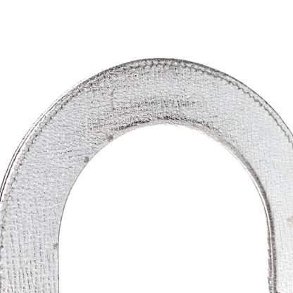 Christian Dior Metallic Grained Calfskin Cannage Small Lucky Badges My Lady Dior Silver 11 of 13