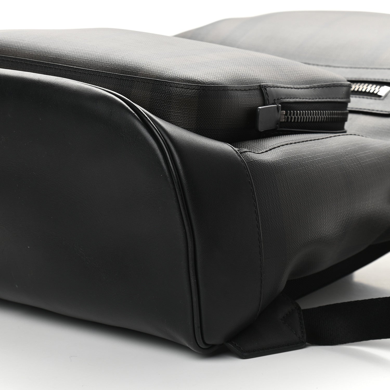 Burberry Smoked Check Backpack Black Brown 8 of 9