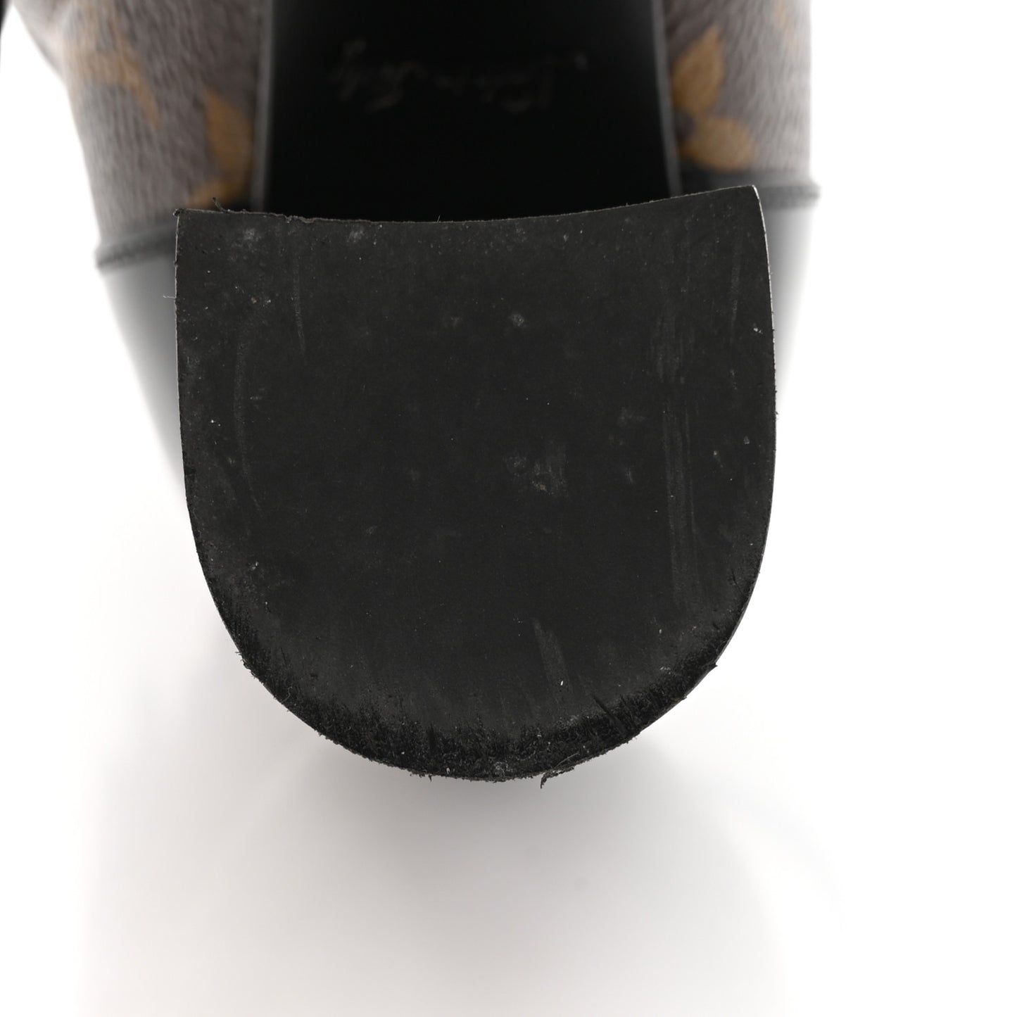 Patent Calfskin Monogram Star Trail Ankle Boots 36.5 Black