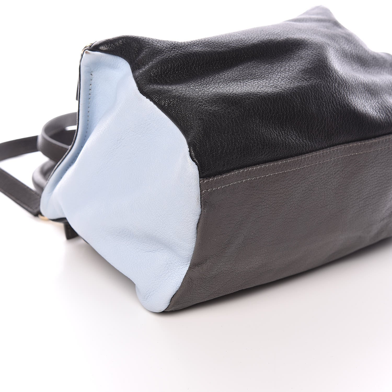 Givenchy Sugar Goatskin Small Tri-Color Pandora Grey Black Light Blue 9 of 11