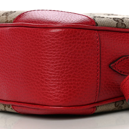 Gucci Monogram Mini Bree Messenger Bag Red 11 of 15