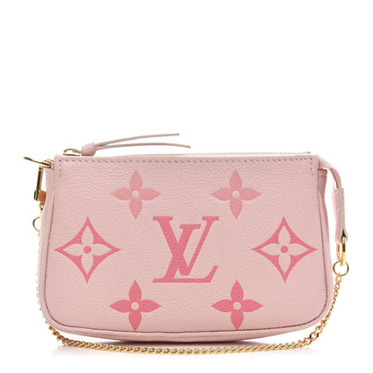 Louis Vuitton Empreinte Monogram Giant By The Pool Mini Pochette Accessories Bouton De Rose 1 of 7