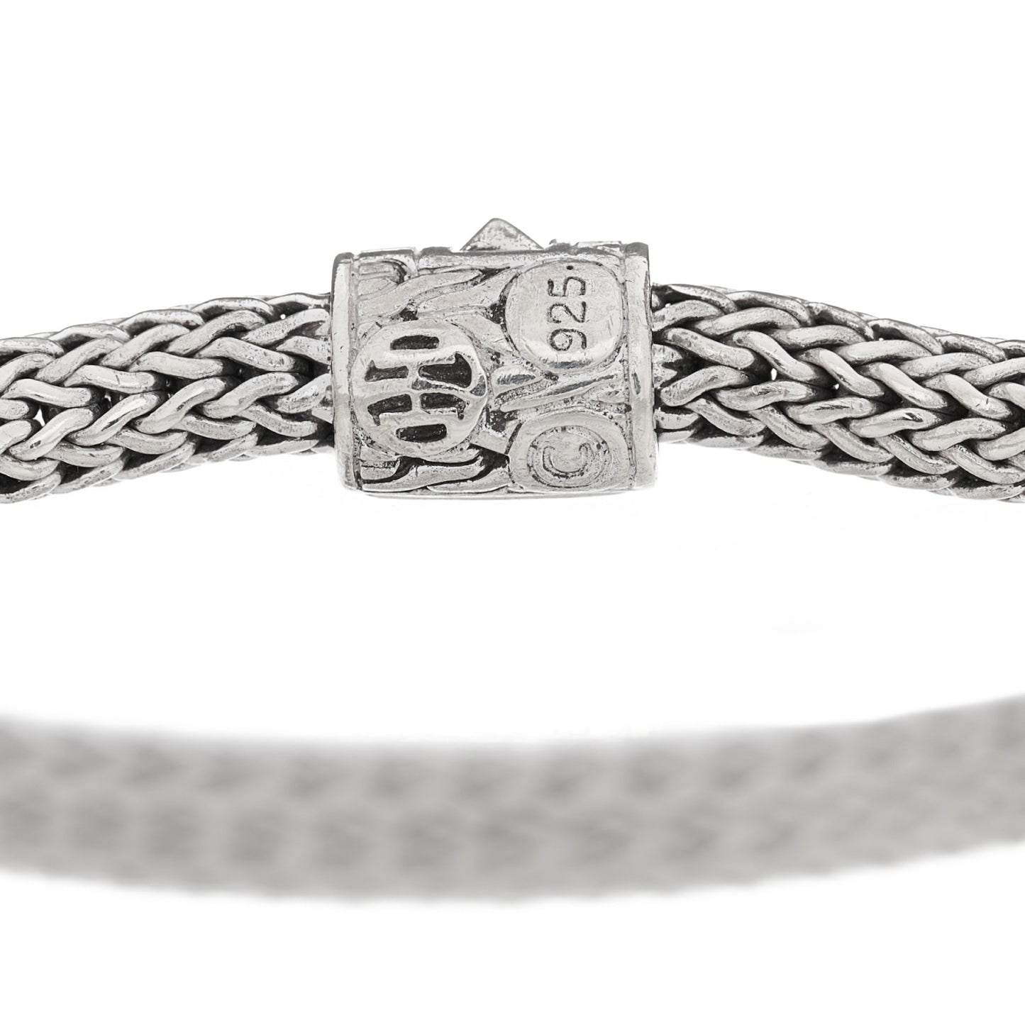 Sterling Silver Diamond 5mm Classic Chain Bracelet