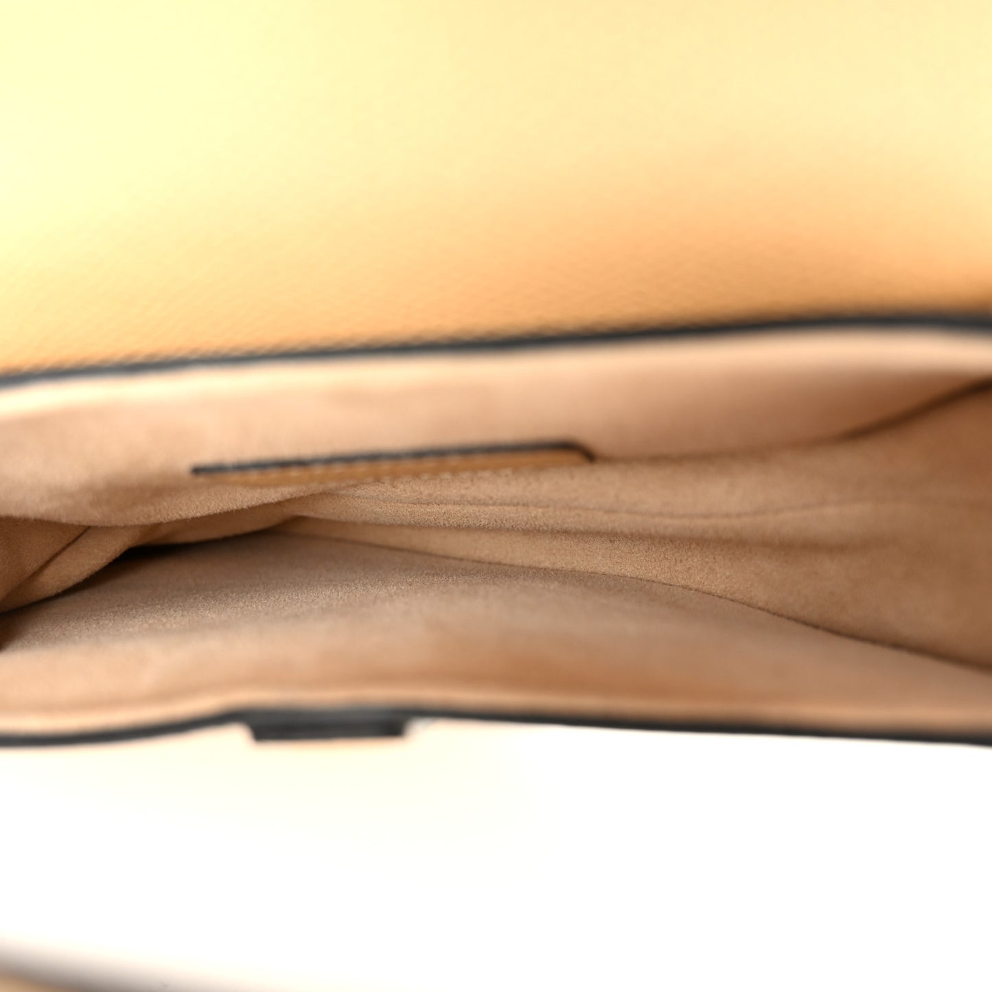 Grained Calfskin Saddle Bag Warm Taupe