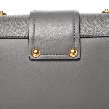 Prada City Calf Saffiano Cahier Bag Marmo 7 of 8