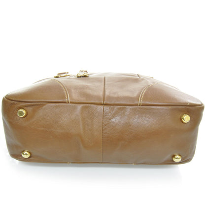 Marc Jacobs Leather Satchel Sesame Brown 3 of 9