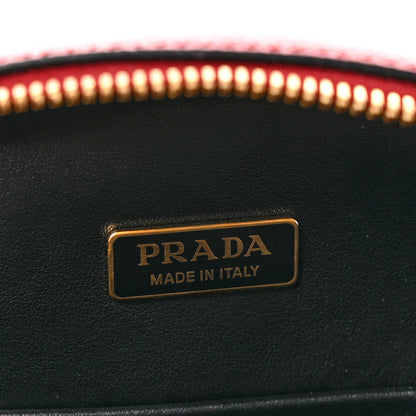 Prada Saffiano Lux Odette Crossbody Fuoco 6 of 8
