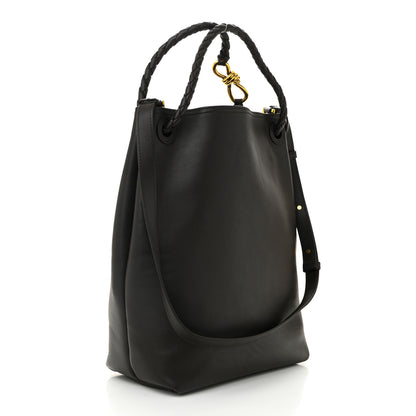 Bottega Veneta Silky Calfskin Small Andiamo Bucket Bag Fondant 3 of 10