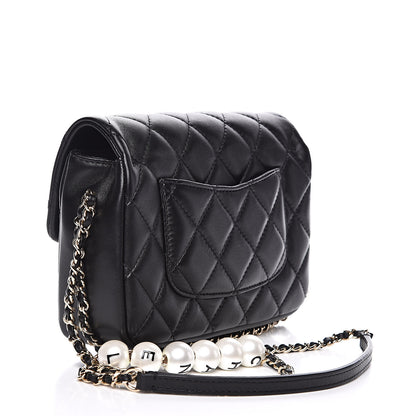 Chanel Lambskin Quilted Small My Precious Flap Black 3 of 12