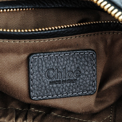 Chloe Calfskin Medium Marcie Satchel Black 6 of 7