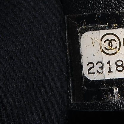 Chanel Denim Large Deauville Tote Dark Blue 8 of 10