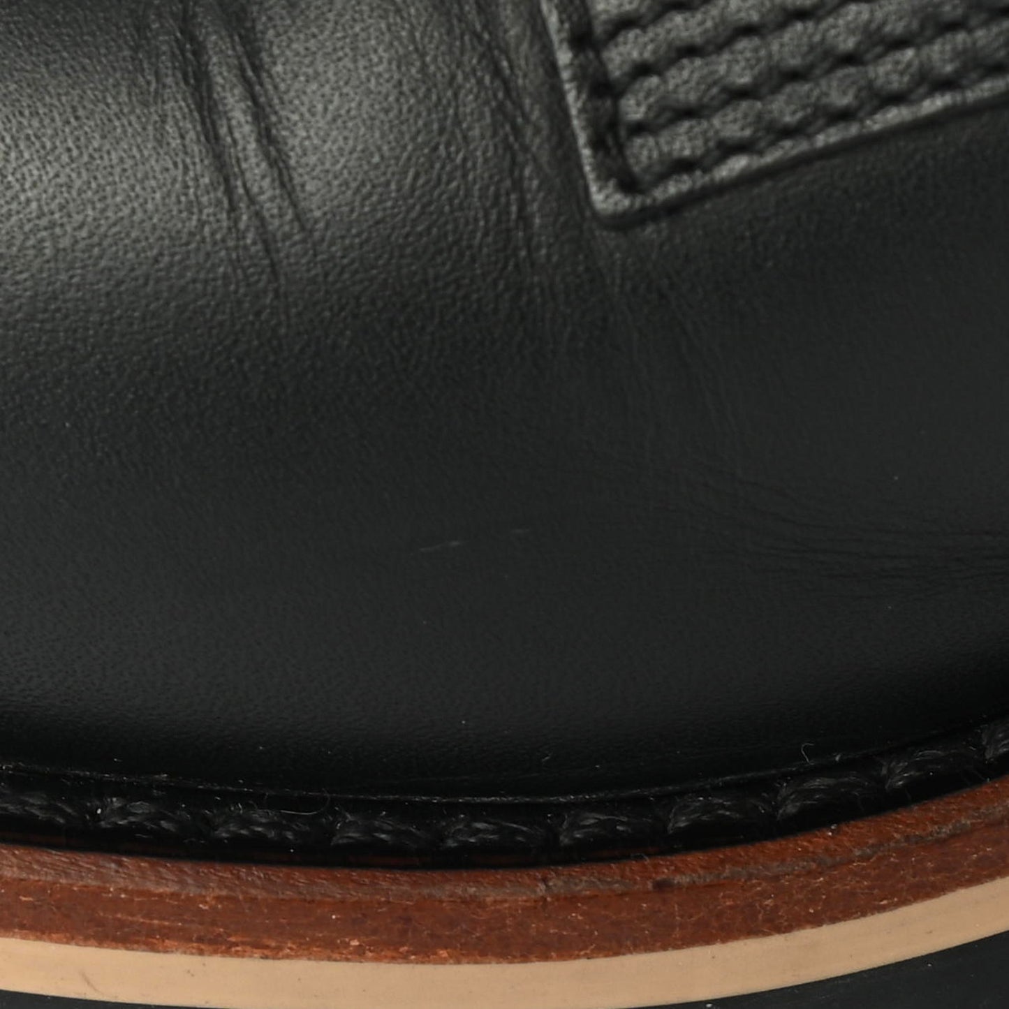 Calfskin Dior Quest 35mm Hiking Boots 39.5 Black
