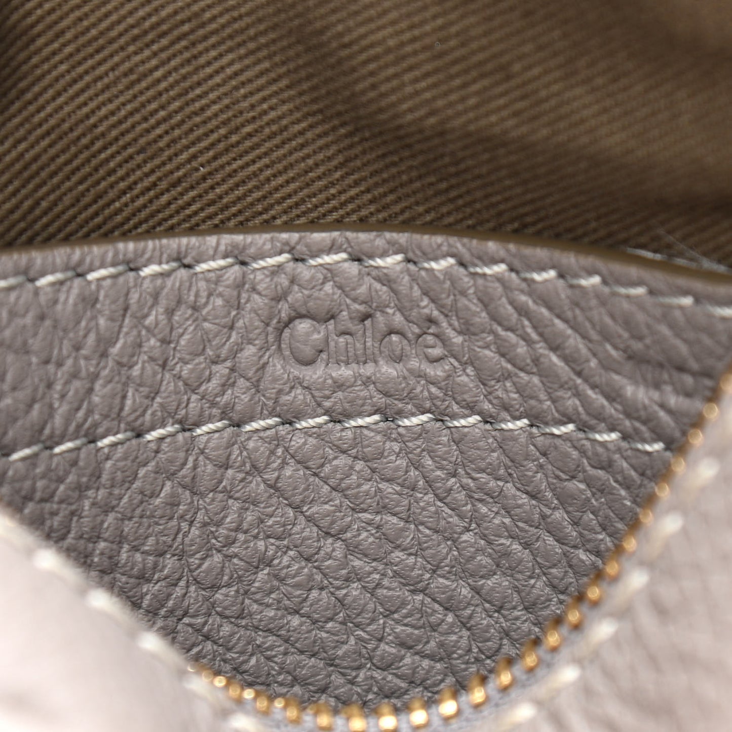 Calfskin Mini Marcie Satchel Cashmere Grey