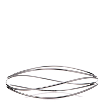 Tiffany Sterling Silver Elsa Peretti Three Row Wave Bracelet 1 of 4