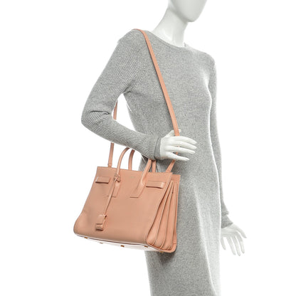 Saint Laurent Calfskin Small Sac De Jour Blush 2 of 11