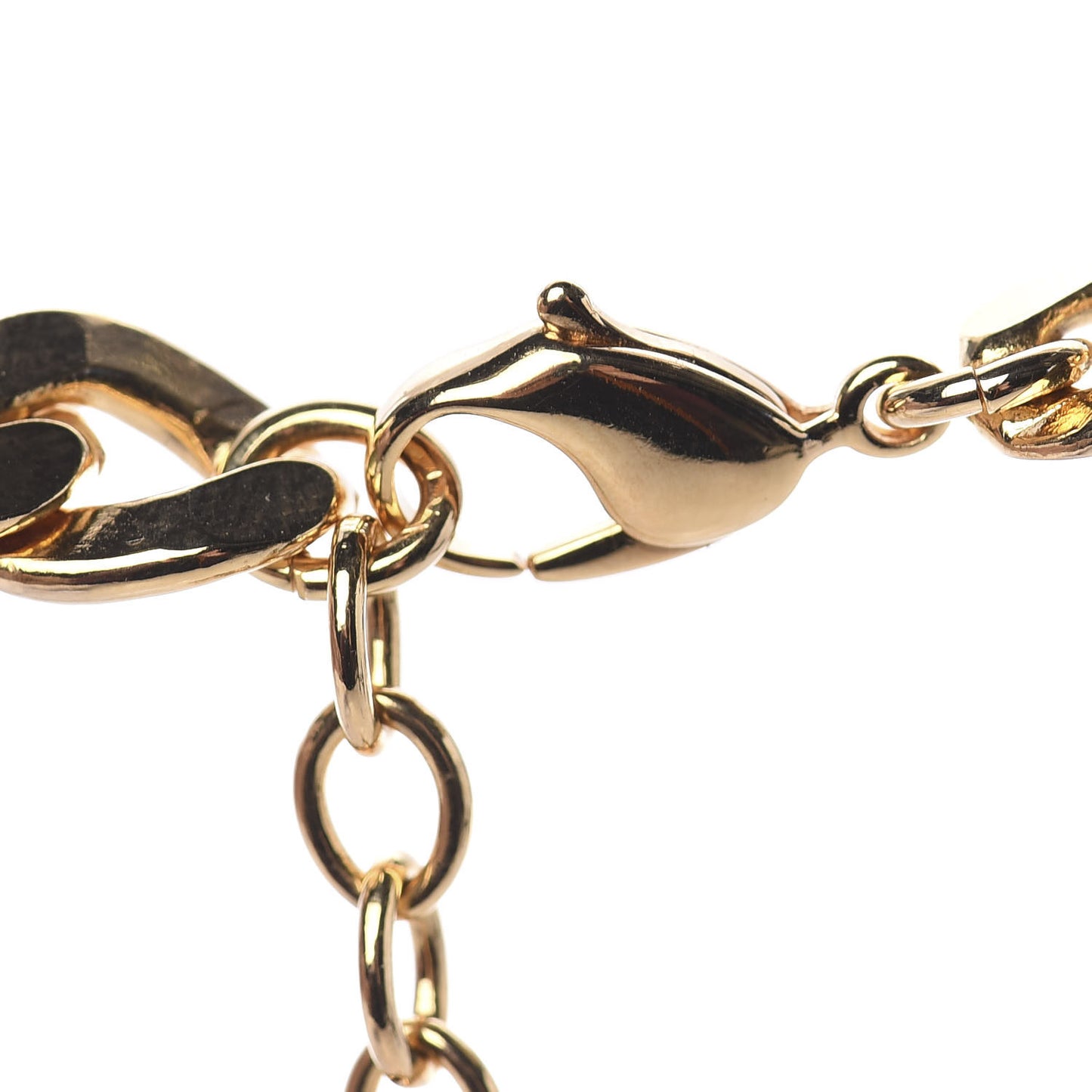 Metal Danseuse Etoile Chain Choker Necklace Gold