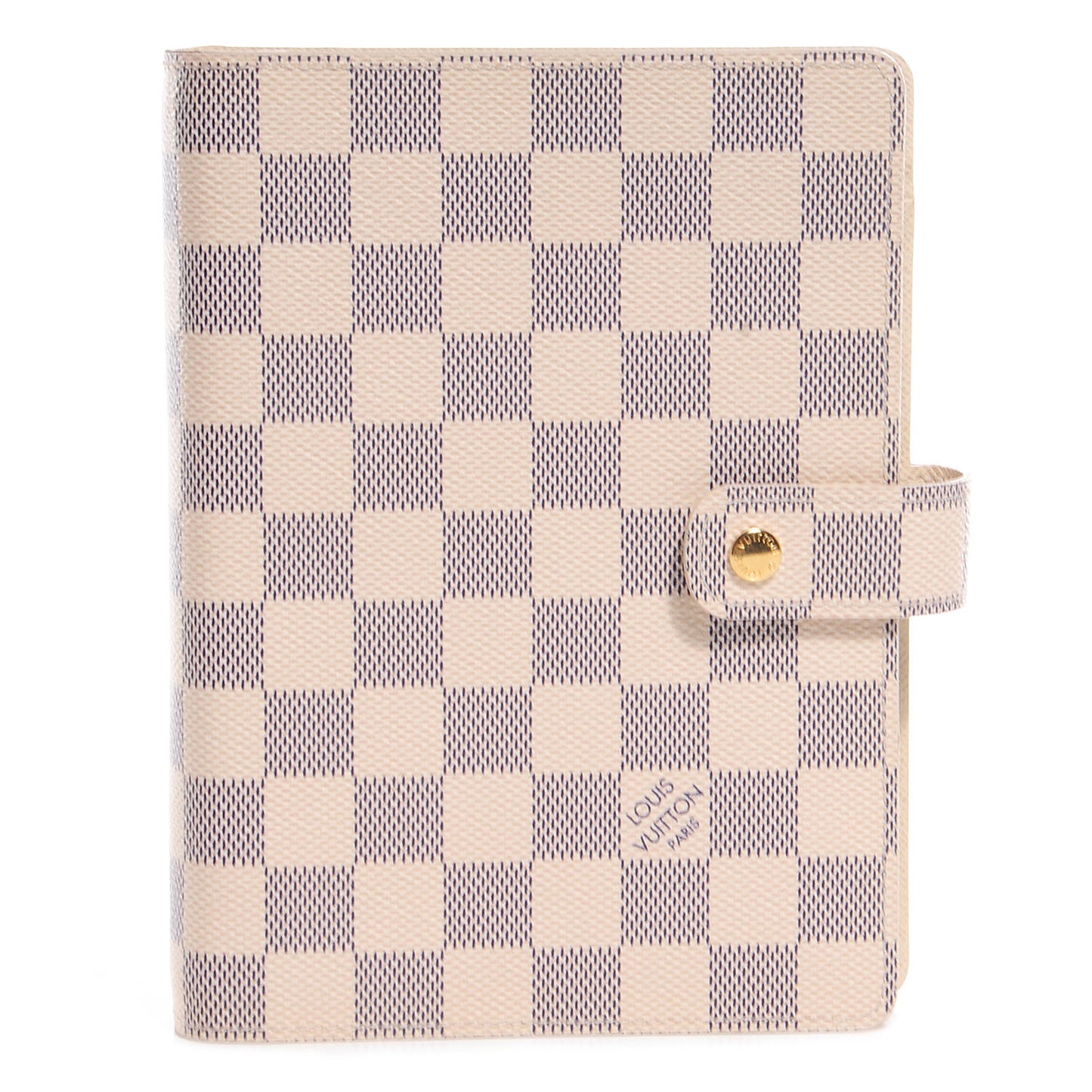 Damier Azur Medium Ring Agenda Cover