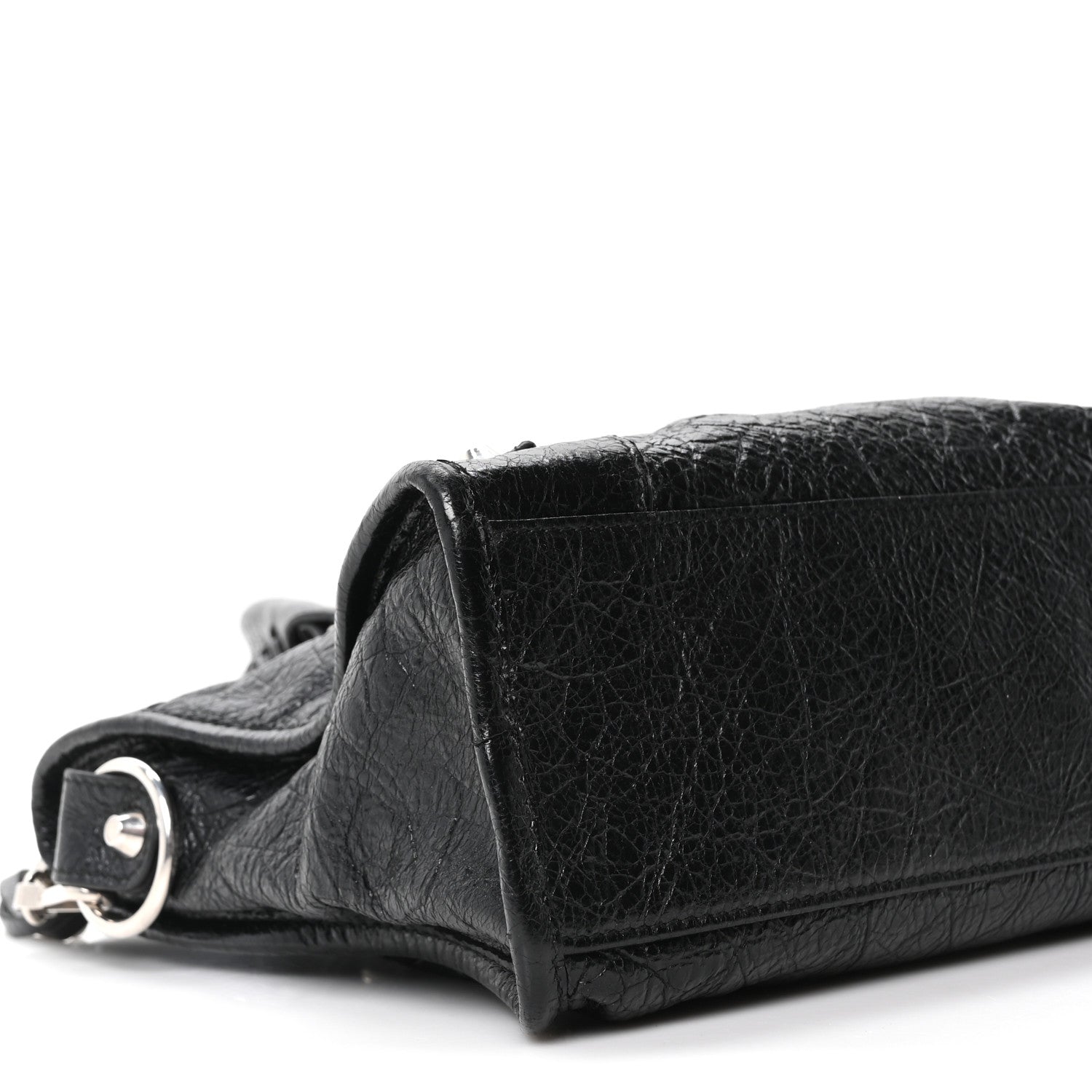 Balenciaga Agneau Arena Silver Hardware Small Le City Black 9 of 10