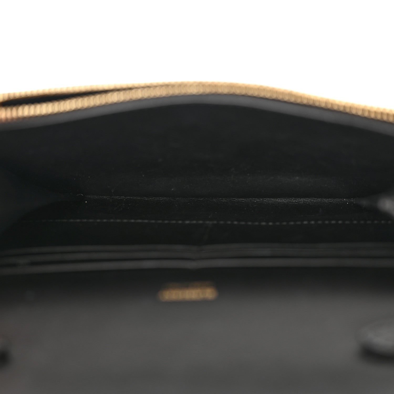 Burberry Calfskin Monogram TB Mini Flat Crossbody Bag Black 5 of 13