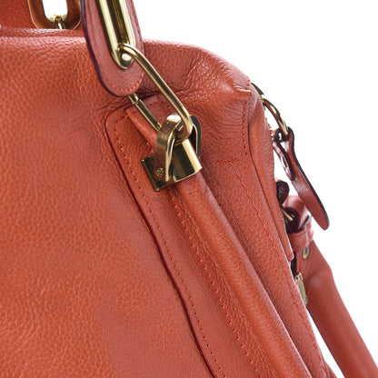 Chloe Calfskin Medium Paraty Rust 11 of 13