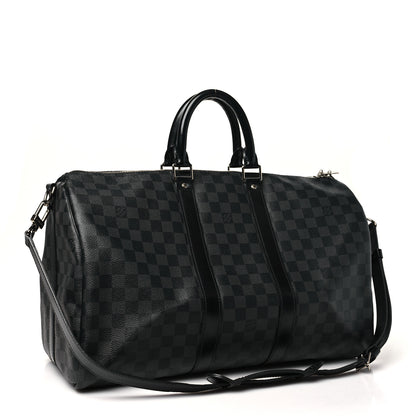Louis Vuitton Damier Graphite Keepall Bandouliere 45 2 of 10