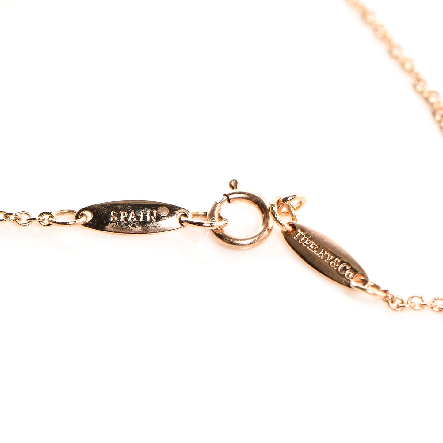 18K Rose Gold Diamond .07ct Elsa Peretti Diamonds by the Yard Bracelet